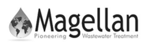 MAGELLAN PIONEERING WASTEWATER TREATMENT Logo (USPTO, 15.03.2012)