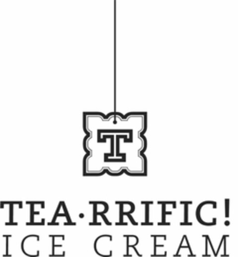 T TEA· RRIFIC! ICE CREAM Logo (USPTO, 16.10.2012)