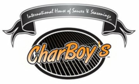 CHARBOY'S INTERNATIONAL HOUSE OF SAUCES& SEASONINGS Logo (USPTO, 02.12.2012)