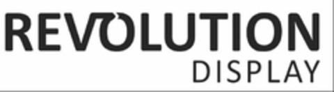 REVOLUTION DISPLAY Logo (USPTO, 03/15/2013)