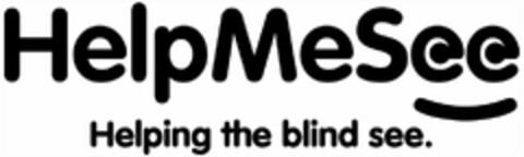 HELP ME SEE HELPING THE BLIND SEE. Logo (USPTO, 01.04.2013)
