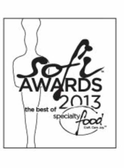 SOFI AWARDS 2013 THE BEST OF SPECIALTY FOOD CRAFT.CARE.JOY Logo (USPTO, 05/08/2013)