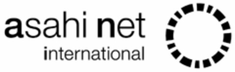 ASAHI NET INTERNATIONAL Logo (USPTO, 12.07.2013)