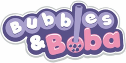 BUBBLES & BOBA Logo (USPTO, 10.01.2014)