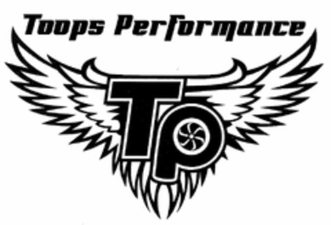 TOOPS PERFORMANCE TP Logo (USPTO, 10/06/2014)