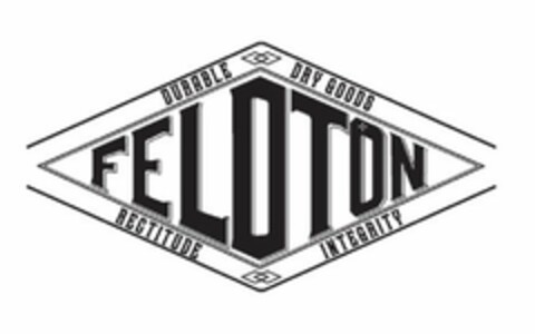 FELDTON DURABLE DRY GOODS RECTITUDE INTEGRITY Logo (USPTO, 17.10.2014)