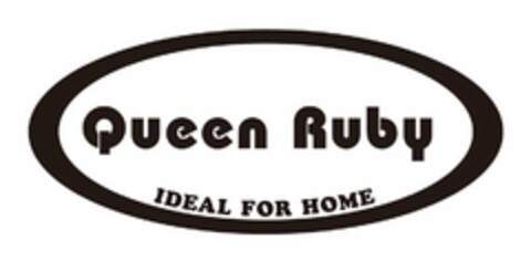 QUEEN RUBY IDEAL FOR HOME Logo (USPTO, 12/08/2014)