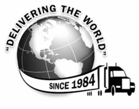 "DELIVERING THE WORLD" SINCE 1984 Logo (USPTO, 17.02.2015)