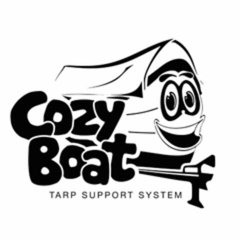 COZYBOAT TARP SUPPORT SYSTEM Logo (USPTO, 04.08.2015)