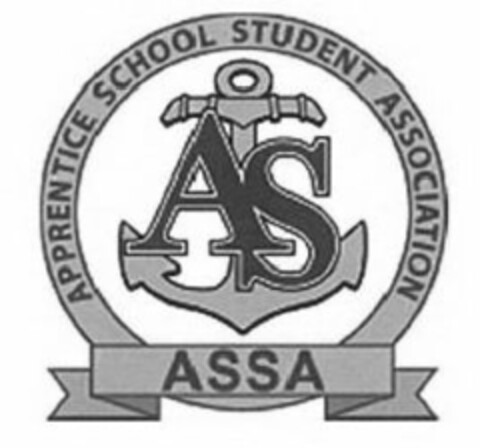 APPRENTICE SCHOOL STUDENT ASSOCIATION AS ASSA Logo (USPTO, 02/09/2016)