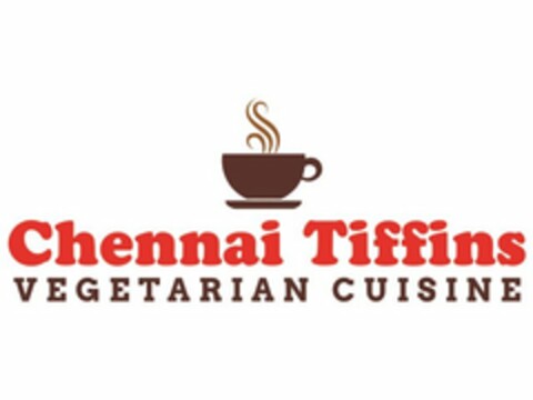 CHENNAI TIFFINS VEGETARIAN CUISINE Logo (USPTO, 03/25/2016)