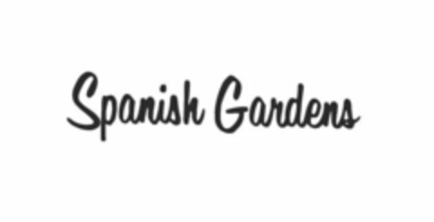 SPANISH GARDENS Logo (USPTO, 04/15/2016)