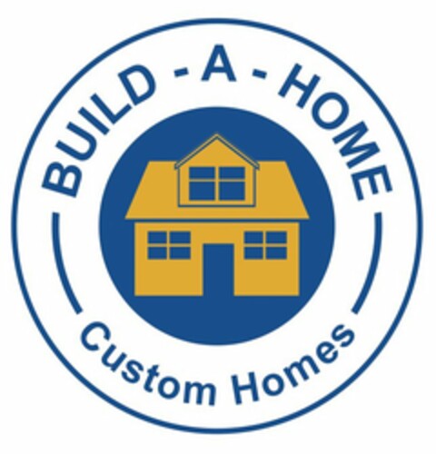 BUILD-A-HOME CUSTOM HOMES Logo (USPTO, 07.04.2017)