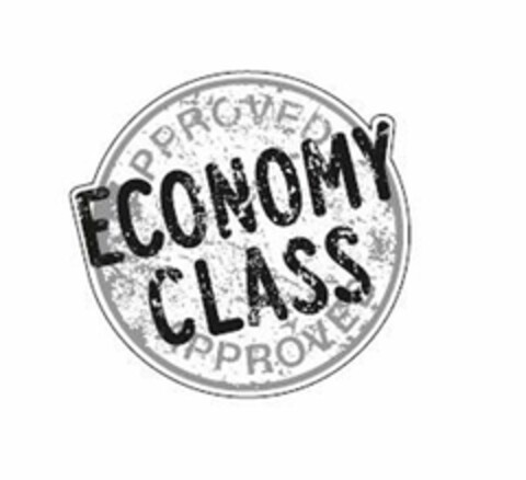 APPROVED ECONOMY CLASS APPROVED Logo (USPTO, 05/04/2017)