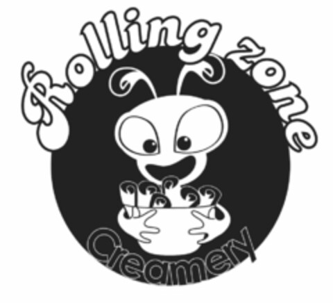 ROLLING ZONE CREAMERY Logo (USPTO, 17.07.2017)