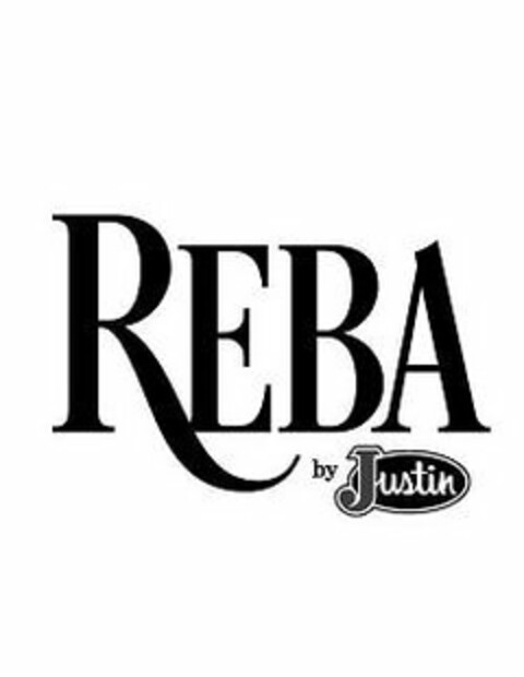 REBA BY JUSTIN Logo (USPTO, 05.09.2017)