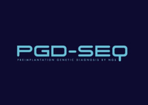 PGD-SEQ PREIMPLANTATION GENETIC DIAGNOSIS BY NGS Logo (USPTO, 21.09.2017)