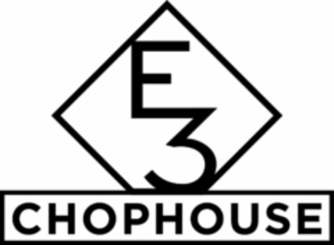 E3 CHOPHOUSE Logo (USPTO, 02.10.2017)