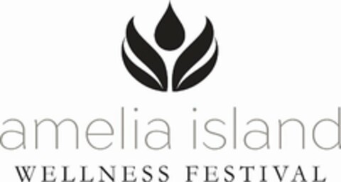 AMELIA ISLAND WELLNESS FESTIVAL Logo (USPTO, 19.10.2017)