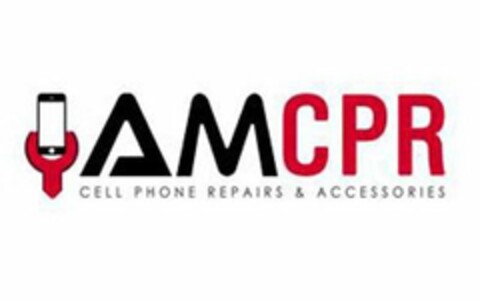 AMCPR CELL PHONE REPAIRS & ACCESSORIES Logo (USPTO, 10/24/2017)