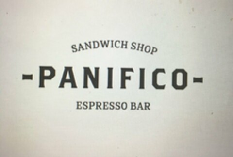 -PANIFICO- SANDWICH SHOP ESPRESSO BAR Logo (USPTO, 02/26/2018)