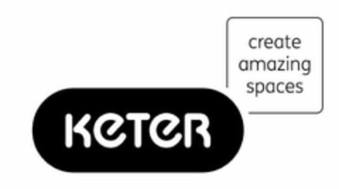 KETER CREATE AMAZING SPACES Logo (USPTO, 10/04/2018)