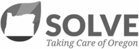 SOLVE TAKING CARE OF OREGON Logo (USPTO, 01/28/2019)