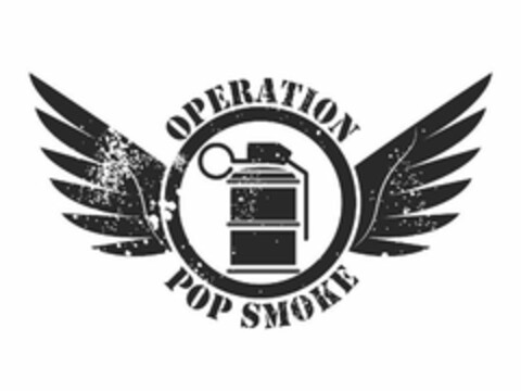 OPERATION POP SMOKE Logo (USPTO, 07/08/2019)