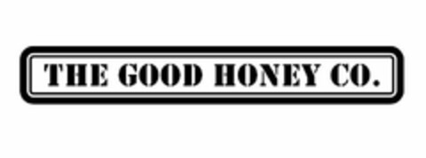 THE GOOD HONEY CO. Logo (USPTO, 11.07.2019)