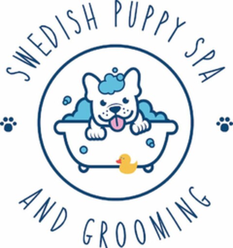 SWEDISH PUPPY SPA AND GROOMING Logo (USPTO, 02.11.2019)