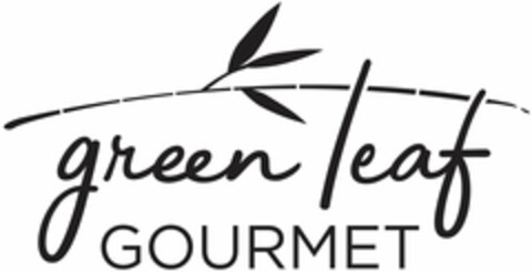 GREEN LEAF GOURMET Logo (USPTO, 02/05/2020)