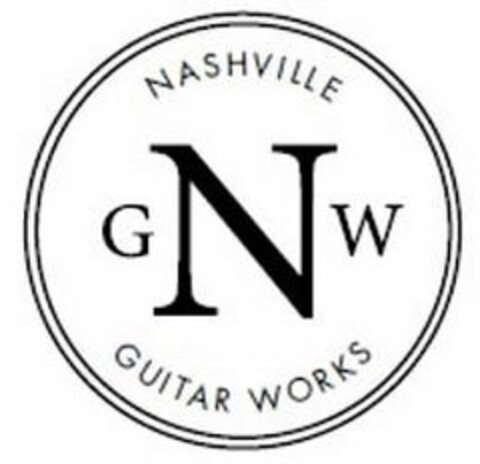 NGW NASHVILLE GUITAR WORKS Logo (USPTO, 05/11/2020)