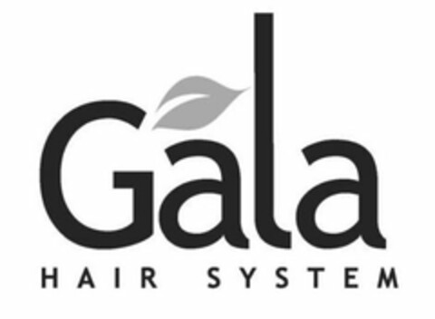 GALA HAIR SYSTEM Logo (USPTO, 09.06.2020)