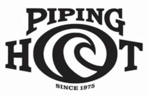 PIPING HOT SINCE 1975 Logo (USPTO, 06/16/2020)