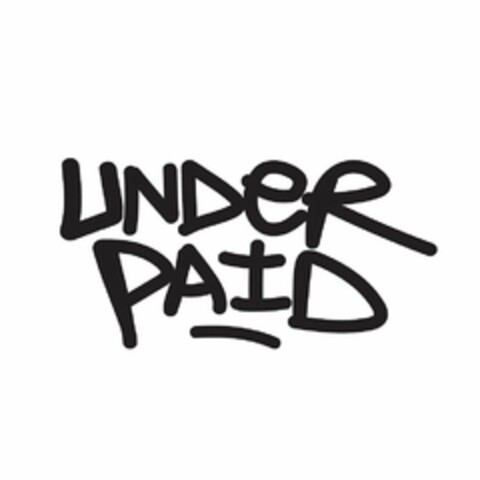 UNDERPAID Logo (USPTO, 14.07.2020)