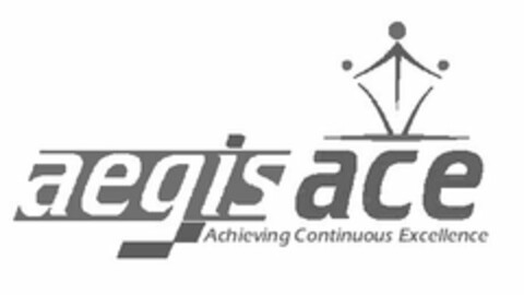 AEGIS ACE ACHIEVING CONTINUOUS EXCELLENCE Logo (USPTO, 19.02.2009)