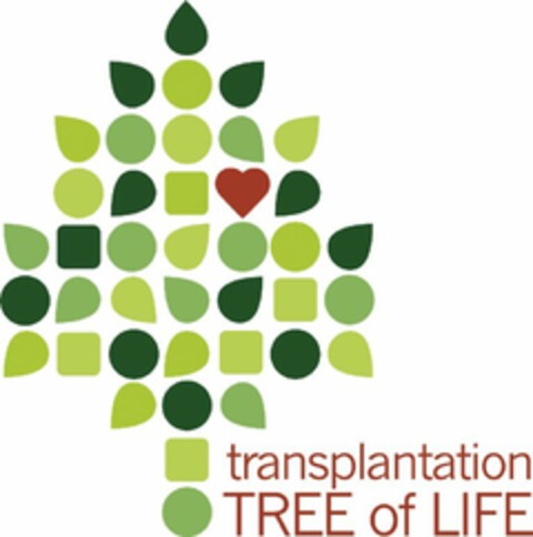 TRANSPLANTATION TREE OF LIFE Logo (USPTO, 03/17/2009)