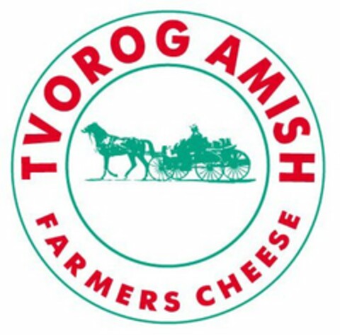 TVOROG AMISH FARMERS CHEESE Logo (USPTO, 22.04.2009)