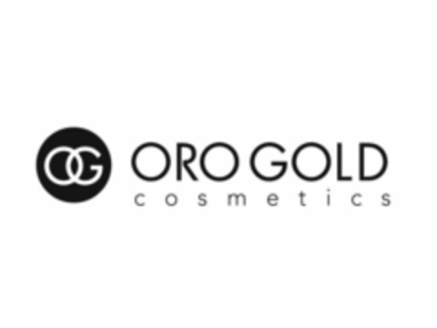 OG ORO GOLD COSMETICS Logo (USPTO, 01.06.2009)