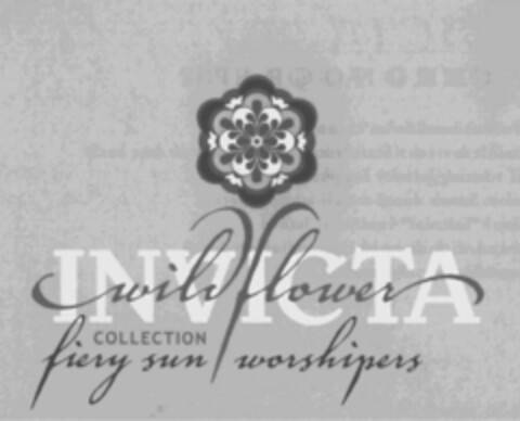 INVICTA WILD FLOWER COLLECTION FIERY SUN WORSHIPERS Logo (USPTO, 09.06.2009)