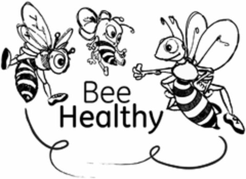 BEE HEALTHY Logo (USPTO, 08/13/2009)