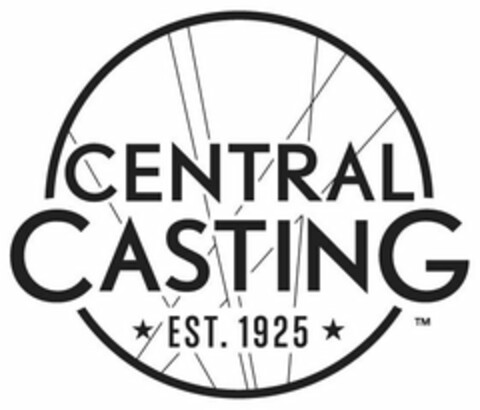 CENTRAL CASTING EST. 1925 Logo (USPTO, 28.08.2009)