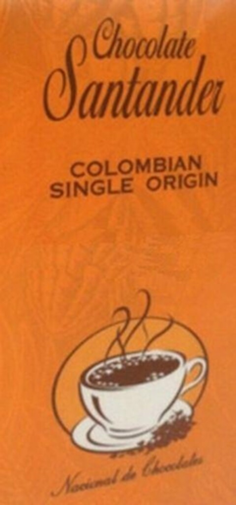 CHOCOLATE SANTANDER COLOMBIAN SINGLE ORIGIN NACIONAL DE CHOCOLATES Logo (USPTO, 11/25/2009)