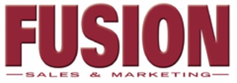 FUSION SALES & MARKETING Logo (USPTO, 25.03.2010)