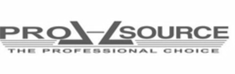 PRO SOURCE THE PROFESSIONAL CHOICE Logo (USPTO, 28.04.2010)