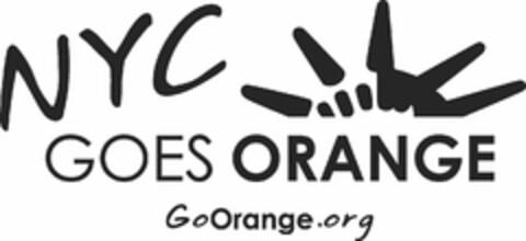 NYC GOES ORANGE GOORANGE.ORG Logo (USPTO, 05/26/2010)