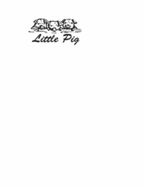 LITTLE PIG Logo (USPTO, 02.07.2010)