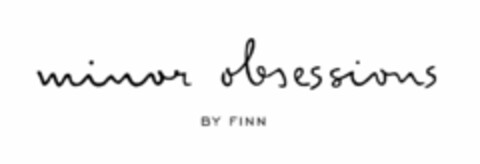 MINOR OBSESSIONS BY FINN Logo (USPTO, 23.08.2010)