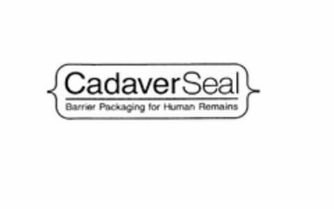 CADAVERSEAL BARRIER PACKAGING FOR HUMAN REMAINS Logo (USPTO, 07.01.2011)