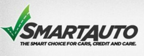 SMARTAUTO THE SMART CHOICE FOR CARS, CREDIT AND CARE Logo (USPTO, 09/13/2011)